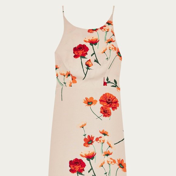 Aritzia Wilfred Creneau Floral Slip Dress - Picture 2 of 2